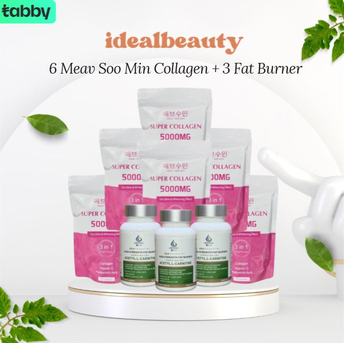 6 Meav Soo Min Collagen + 3 Fat Burner