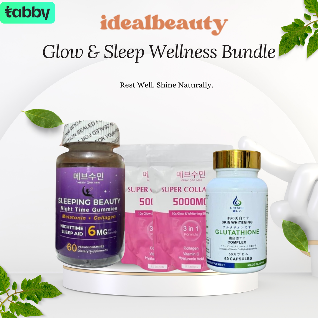 Sleep & Glow Care Bundle Night Care – Ideal Beauty Deals KSA