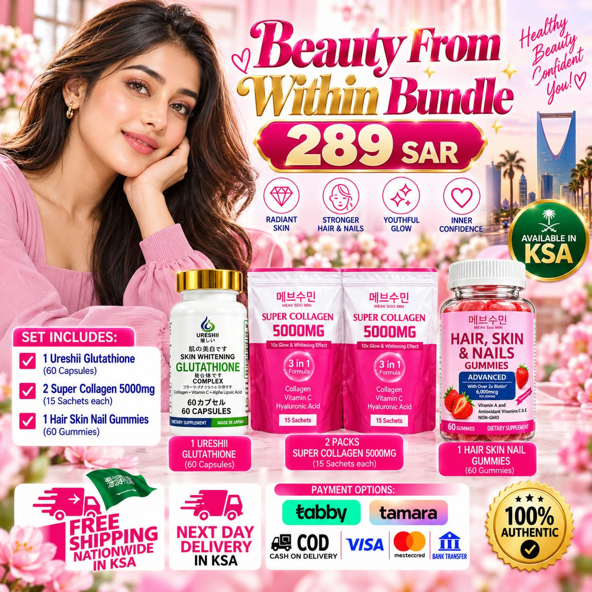 Meav Soo Min Beauty From Within Wellness Bundle