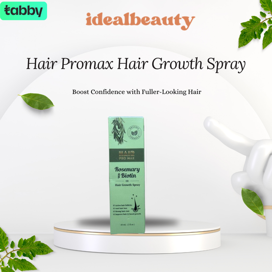 Hair Promax Rosemary and Biotin Hair Growth Spray for fuller thicker and healthier looking hair