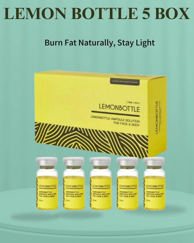 lemon bottle fat dissolve solution for supporting fat reduction body shaping and improved fat metabolism for a leaner balanced appearance